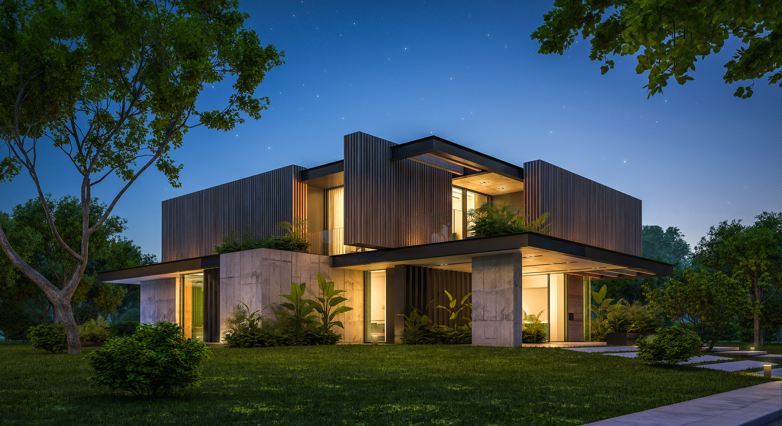 house